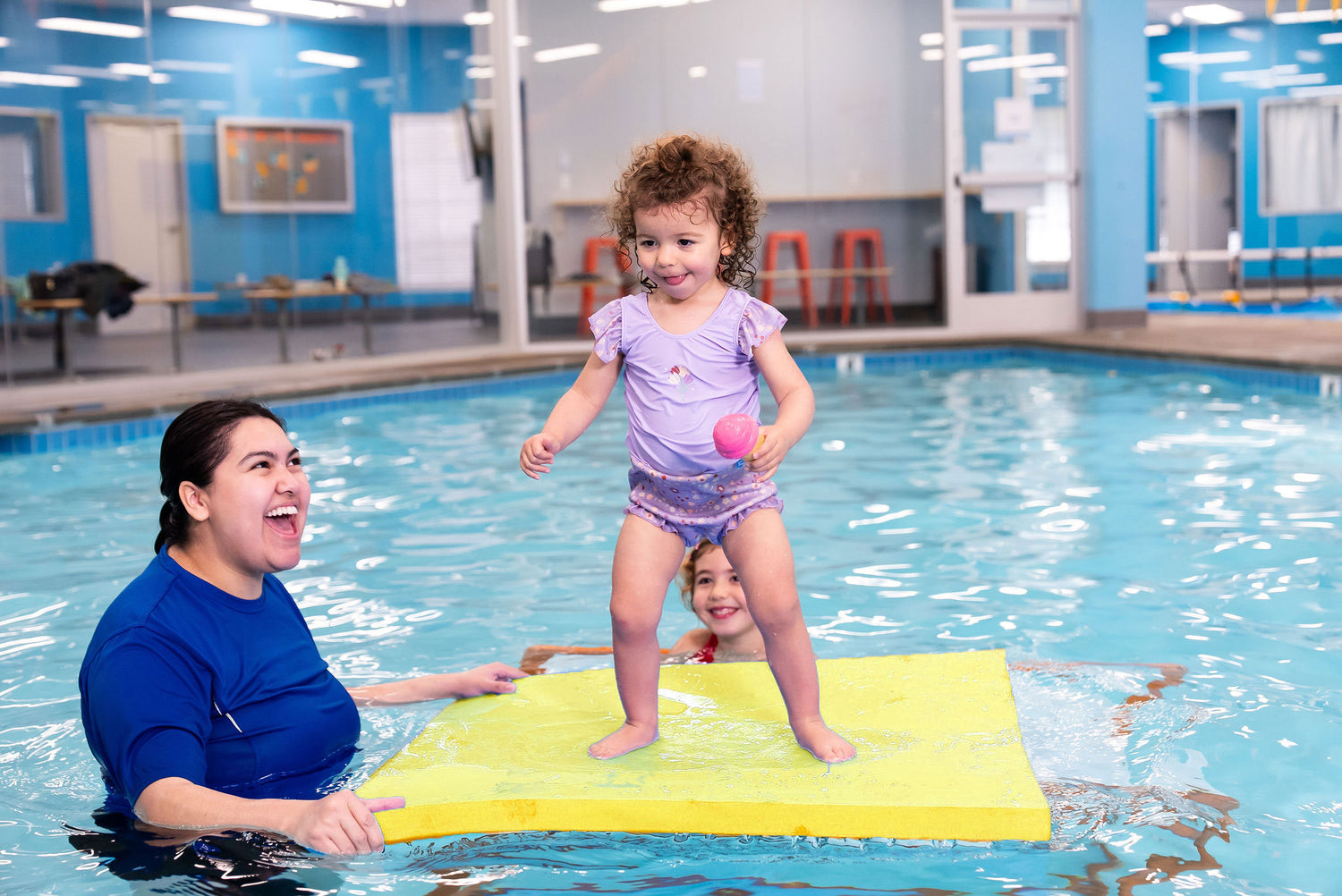 Aquamentor Rectangular Foam Floating Mat - Made in the USA - Durable Swim Training Aid