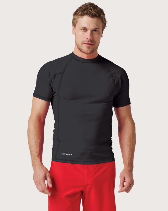 Short Sleeve Elite Rashguard - Black