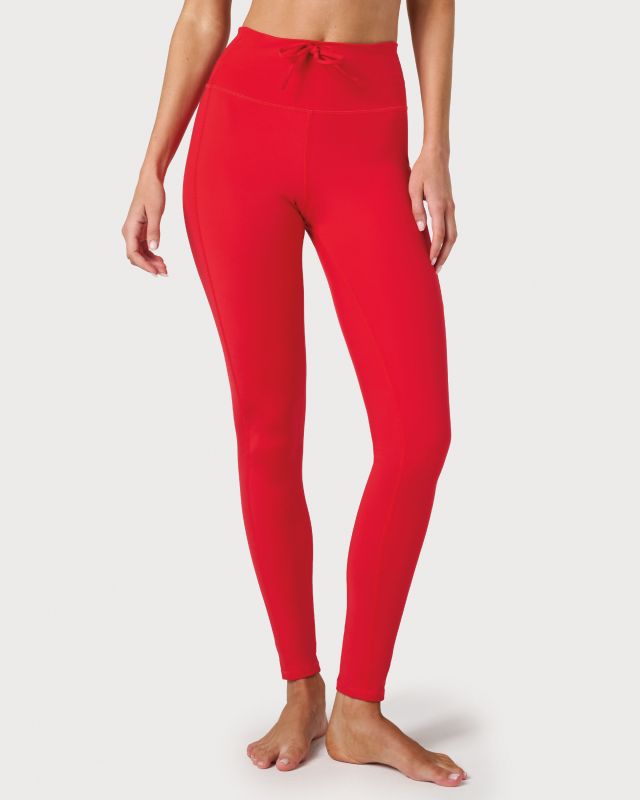 Southshore Hybrid Legging - Red