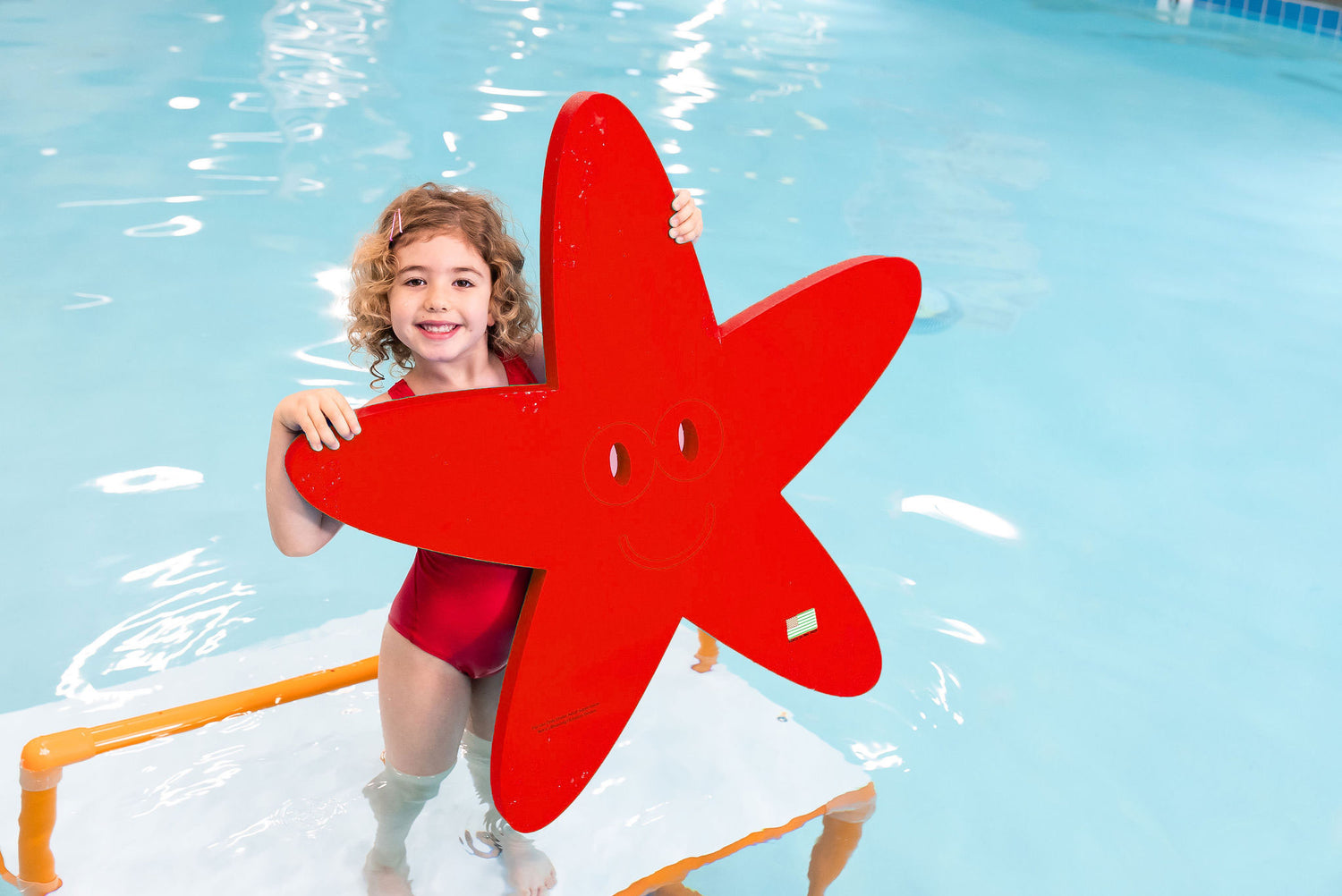 Susan the Starfish™ Foam Floating Mat – Made in the USA - Durable Swim Training Aid