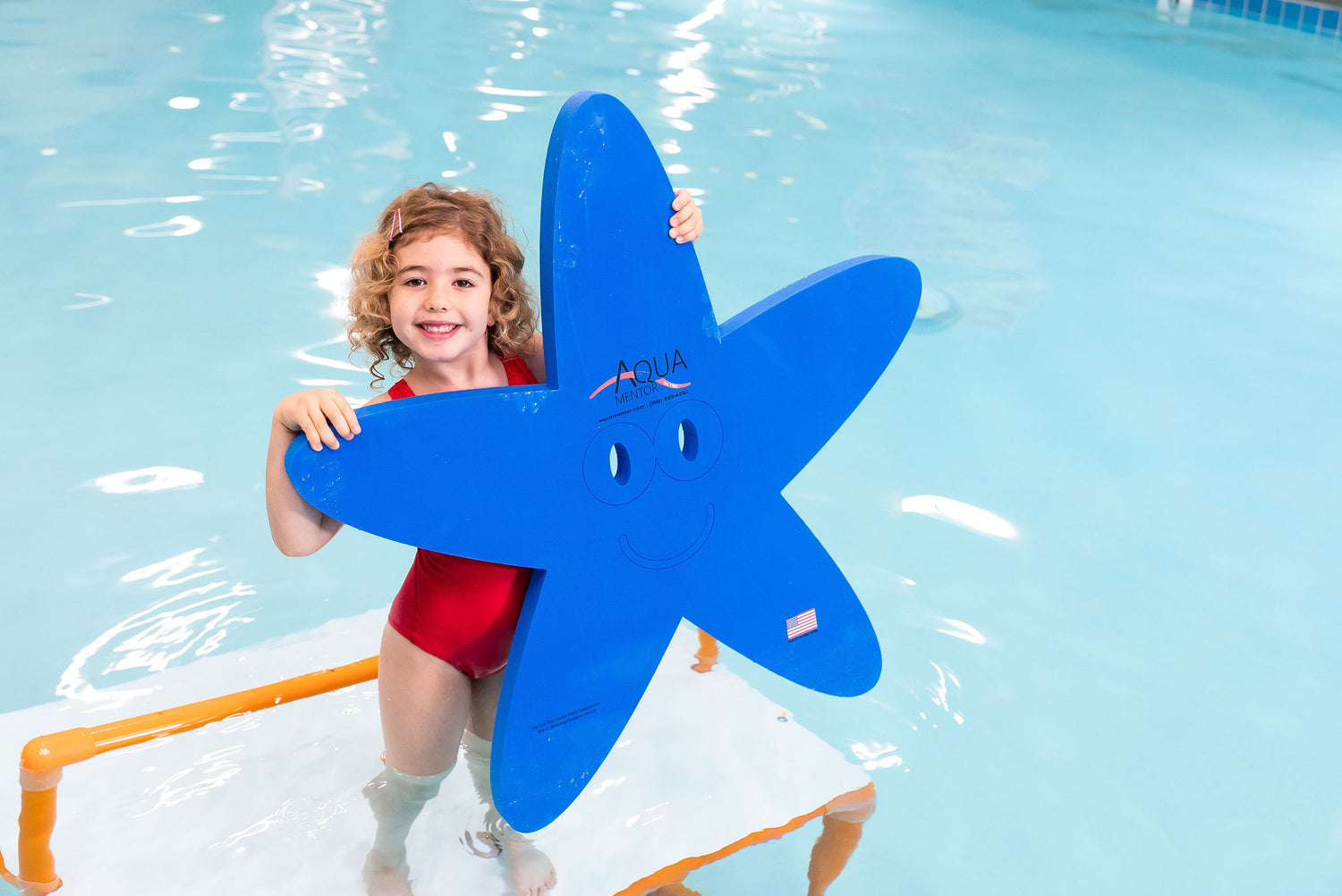 Susan the Starfish™ Foam Floating Mat – Made in the USA - Durable Swim Training Aid