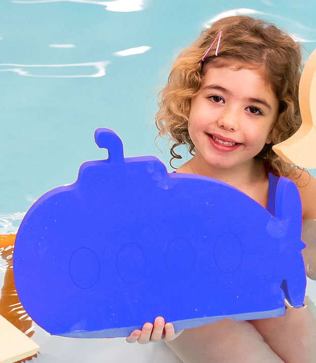 Aquamentor Sam's Submarine™ Foam Floating Mat – Made in the USA – Durable Swim Training Aid