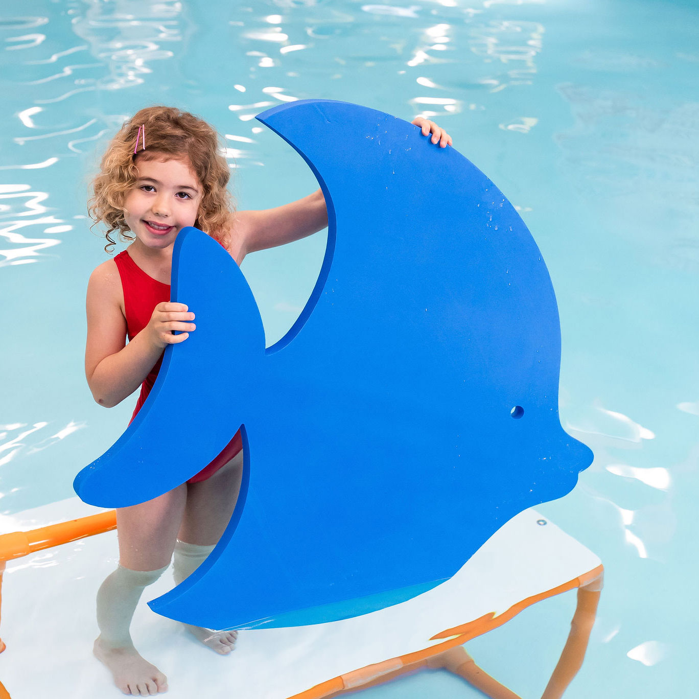 Alan the Sunfish™ Foam Floating Mat – Made in the USA – Durable Swim Training Tool