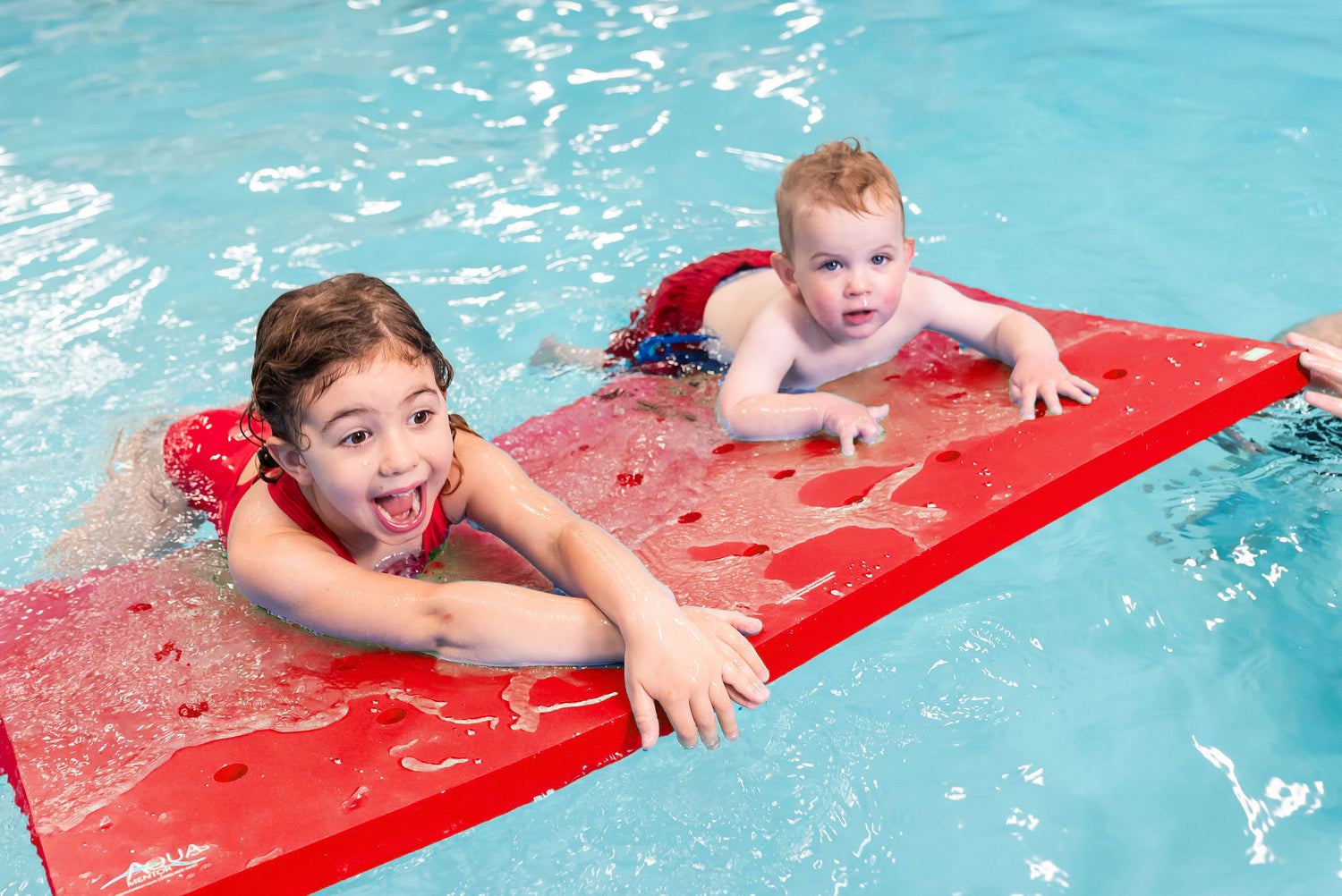 Swiss Cheese Foam Floating Mat – Made in the USA - Durable Swim Training Tool