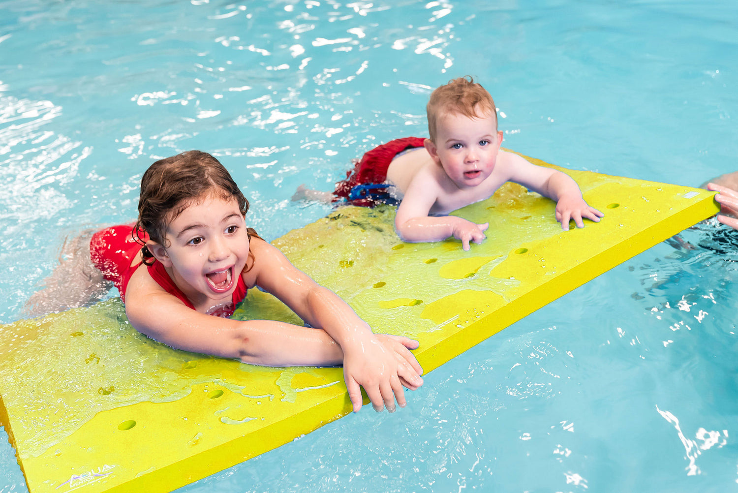 Swiss Cheese Foam Floating Mat – Made in the USA - Durable Swim Training Tool