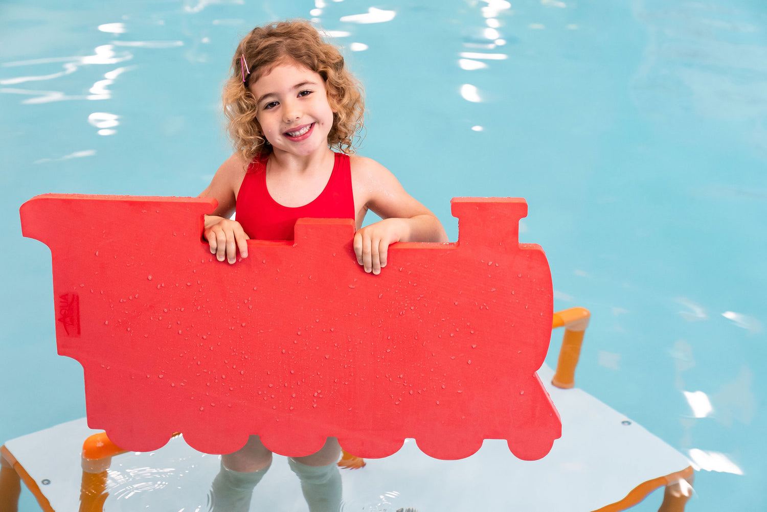 AquaTrain™ Foam Floating Mat – Made in the USA - Durable Swim Training Aid