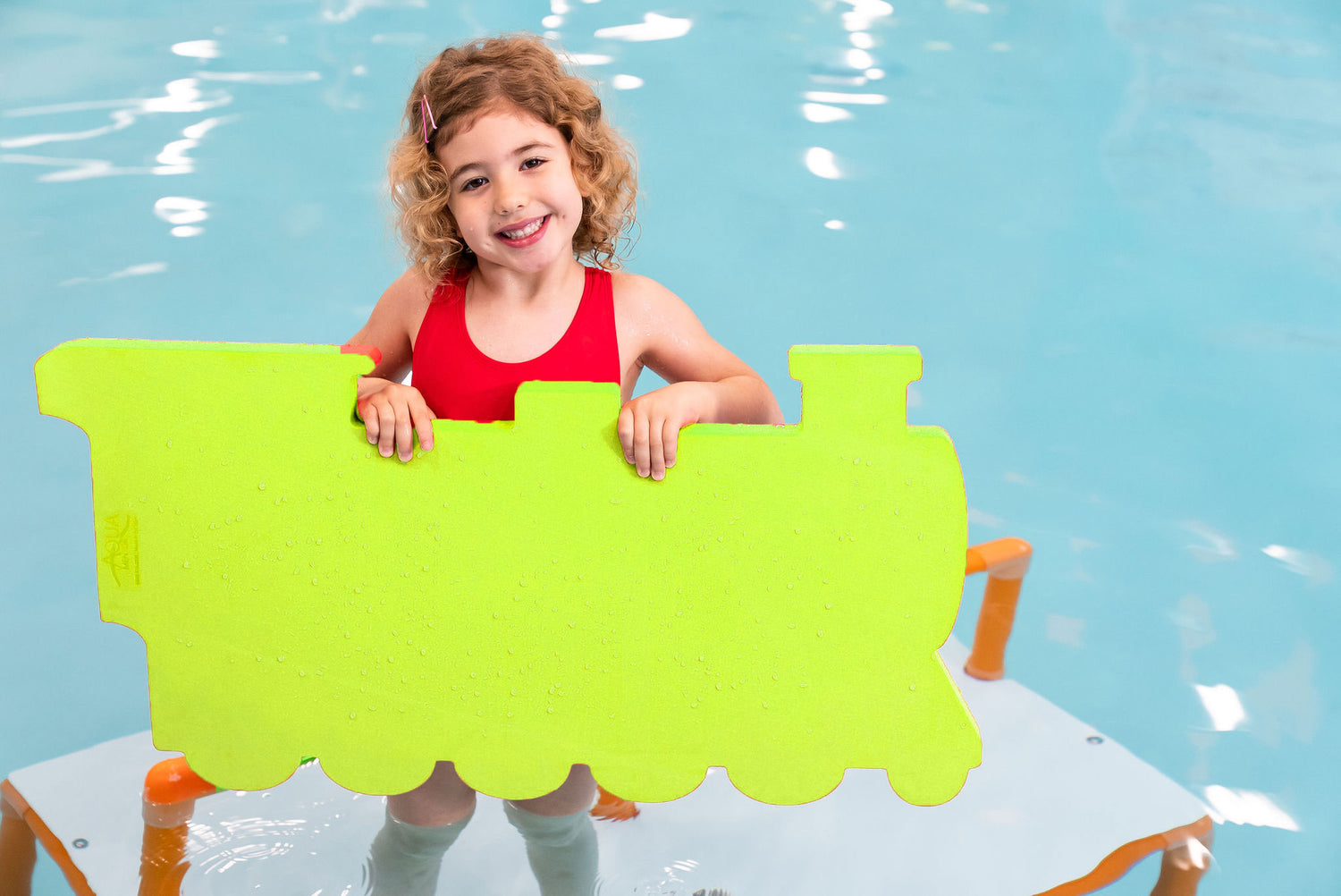 AquaTrain™ Foam Floating Mat – Made in the USA - Durable Swim Training Aid