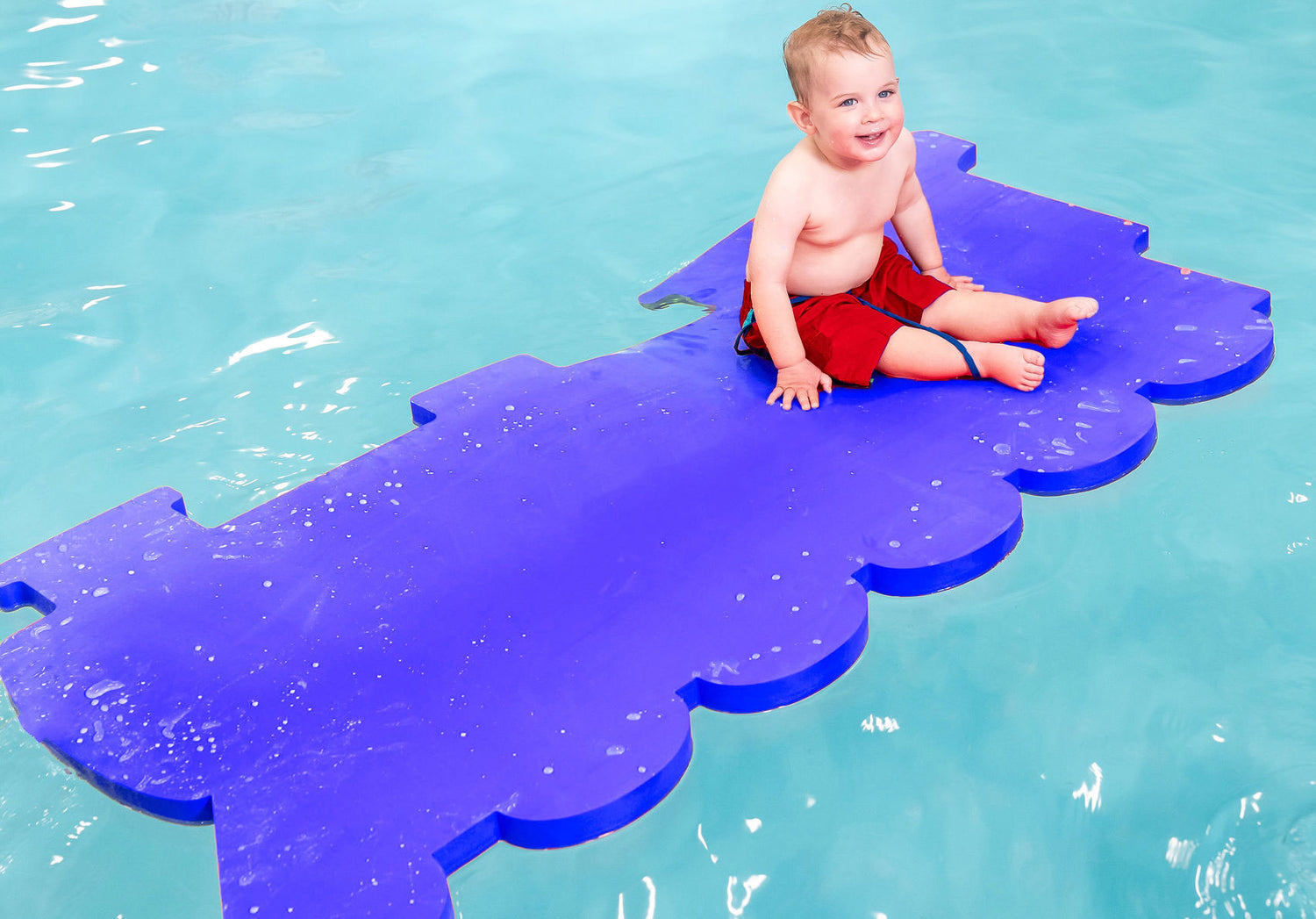 AquaTrain™ Foam Floating Mat – Made in the USA - Durable Swim Training Aid