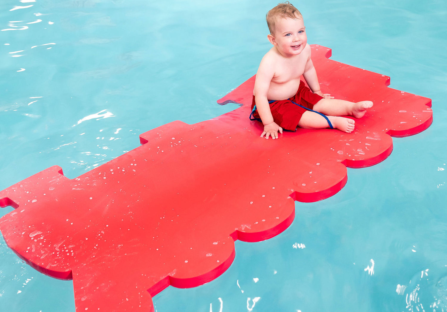 AquaTrain™ Foam Floating Mat – Made in the USA - Durable Swim Training Aid