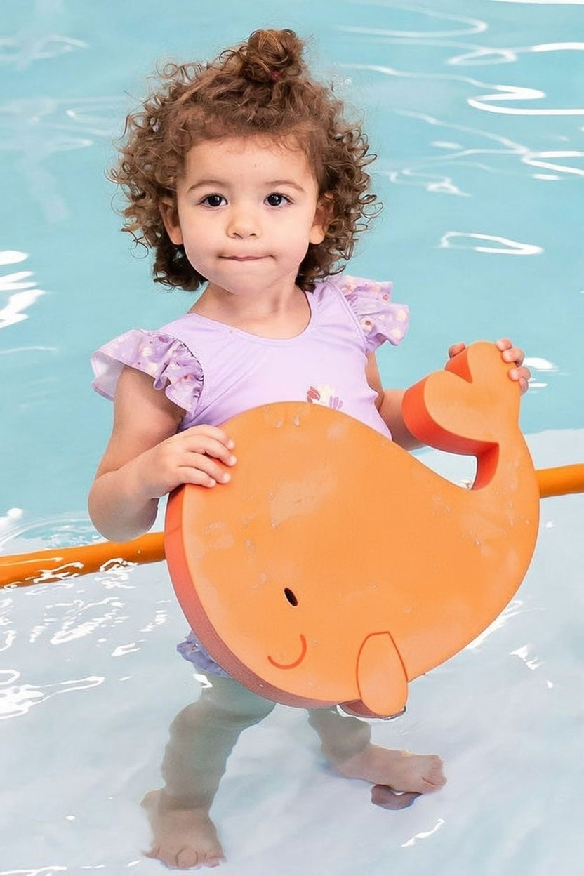 Mitch the Whale™ Foam Floating Mat – Made in the USA - Durable Swim Training Tool