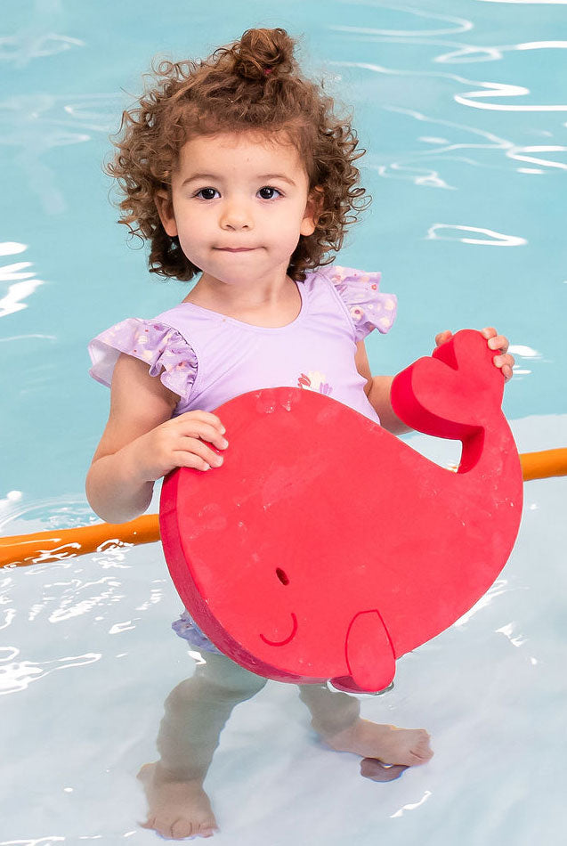 Mitch the Whale™ Foam Floating Mat – Made in the USA - Durable Swim Training Tool