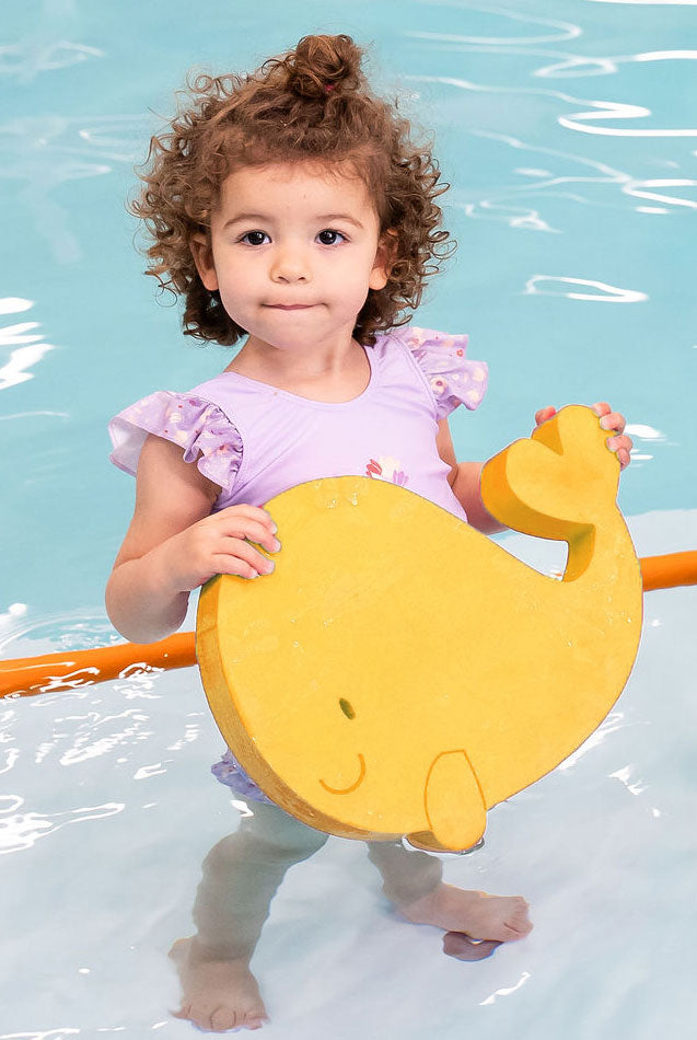 Mitch the Whale™ Foam Floating Mat – Made in the USA - Durable Swim Training Tool