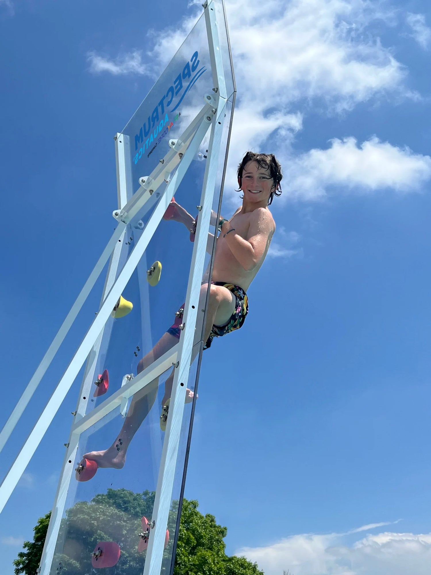 Kersplash® Challenger Pool Climbing Wall