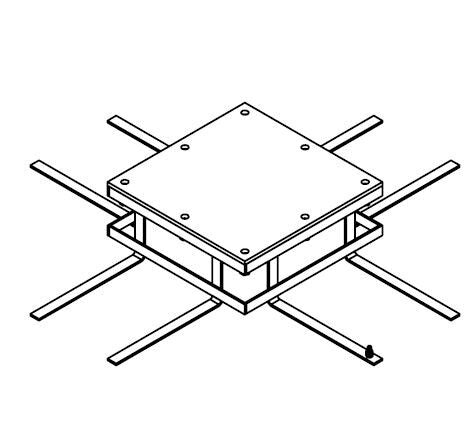 Dive Stand Ladder Rear Access Shallow Anchor Kit