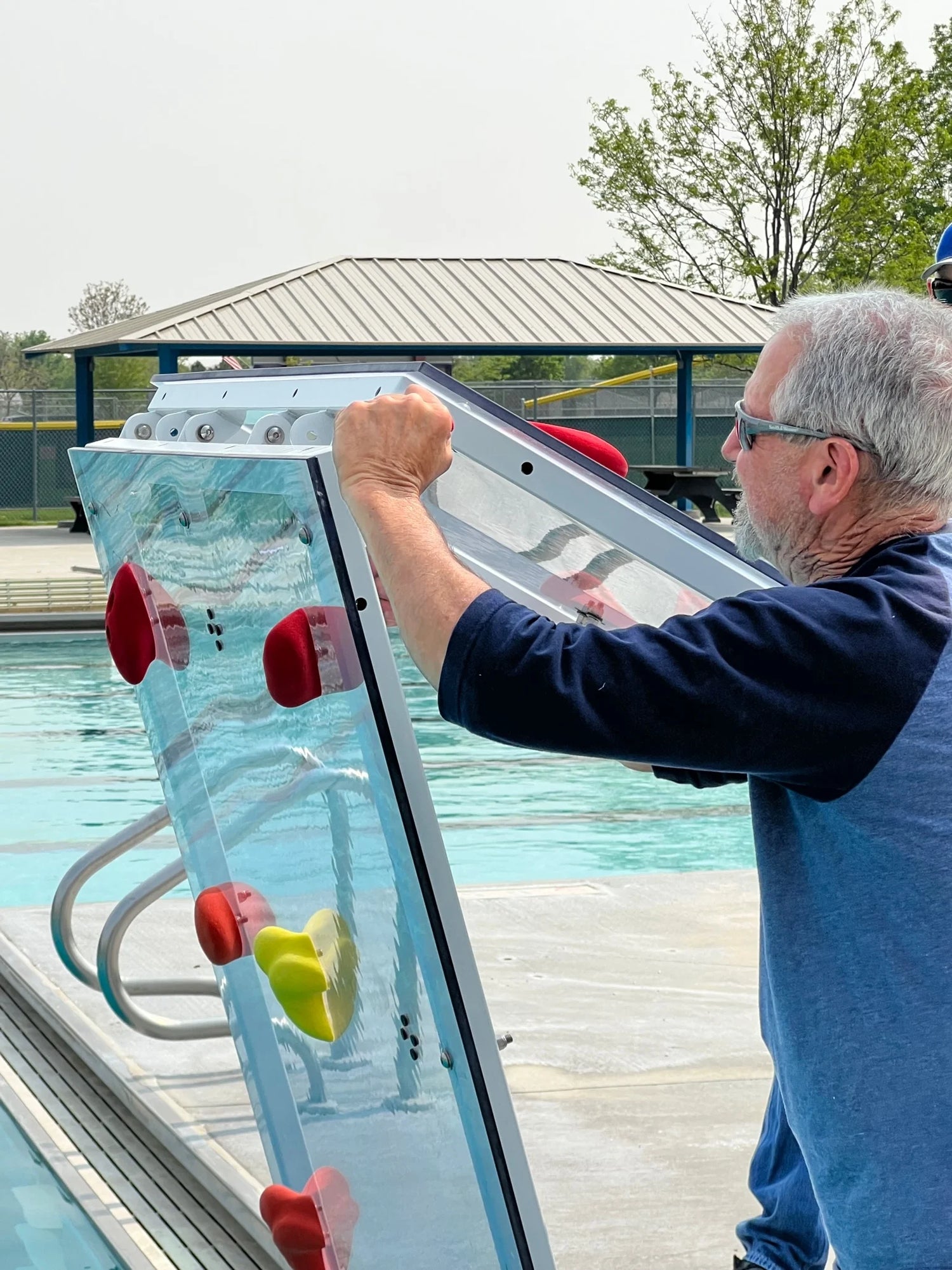 Kersplash® Challenger Pool Climbing Wall