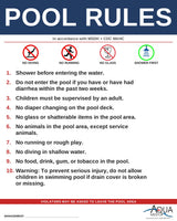 MISSISSIPPI Pool Rules Sign - MSDH (no state pool regulation; CDC MAHC baseline)
