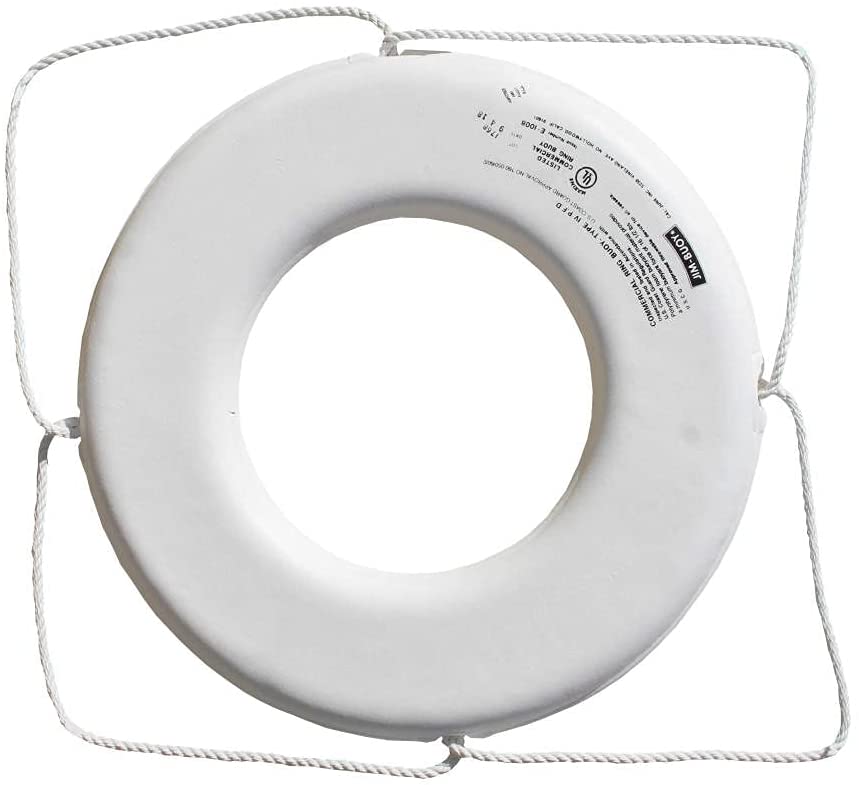 Cal June USCG Approved No Strap Ring Buoy, 20