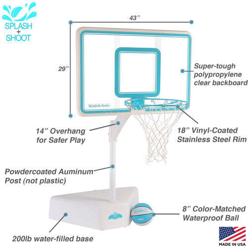 Splash and Shoot Clear Backboard - Image 3