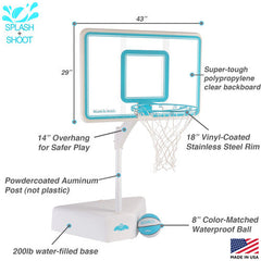 Splash and Shoot Clear Backboard - Image 3