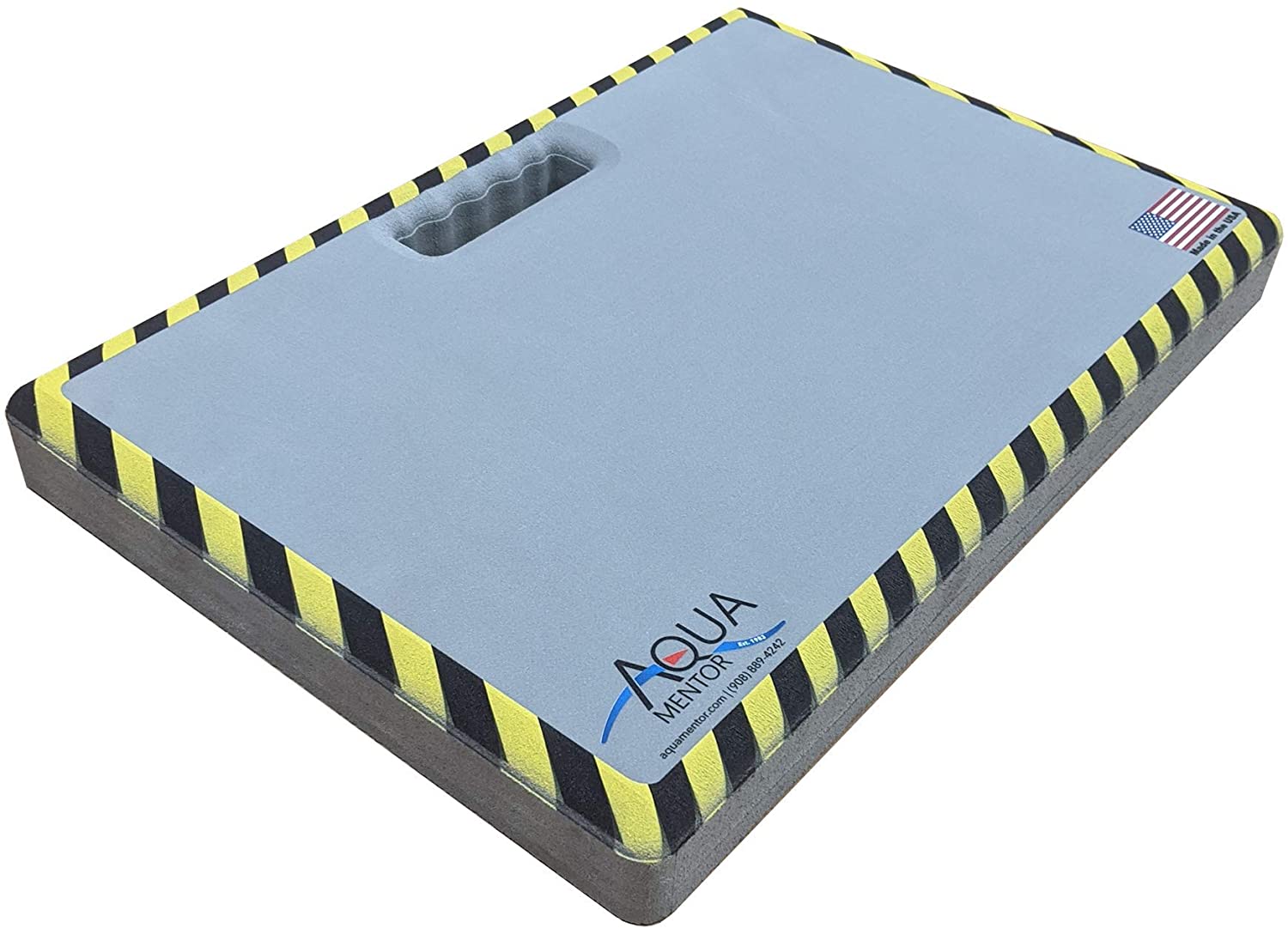 Aquamentor Kneeling Pad for All-Around use (Hazard Striping 17.5