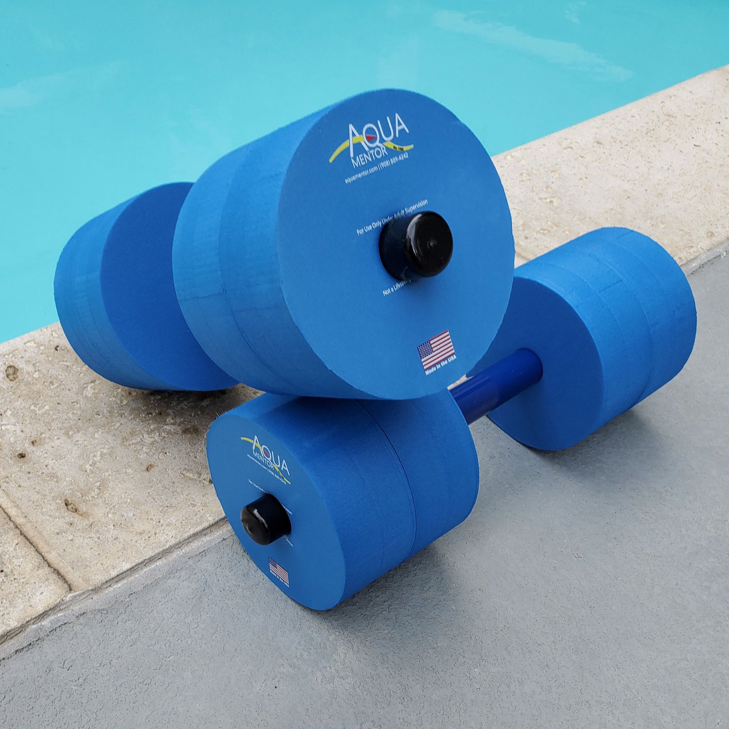 Aquamentor Heavy Resistance Water Dumbbells (Pair of 2)