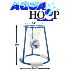 AquaHoop Floating Pool Basketball Game Set - Image 3