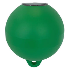 Solar Powered Self-Illuminating Buoy With Light Engine - 14" - Green - Image 6