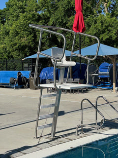 Hyalite Permanent Lifeguard Chair from Aquamentor