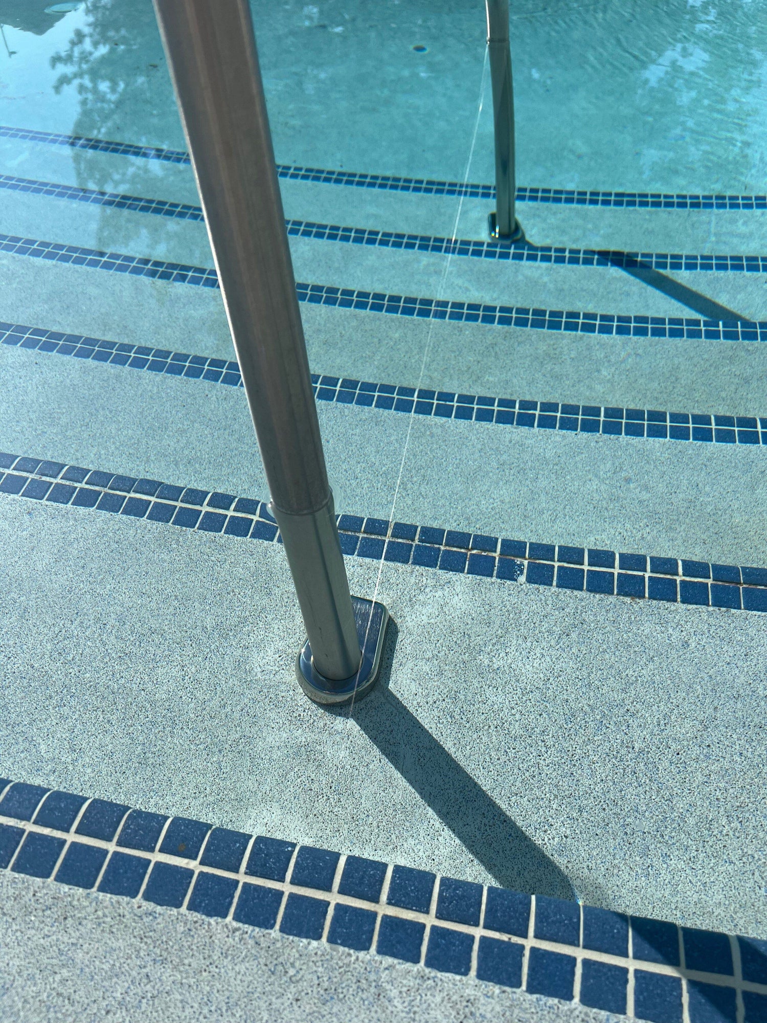 Stainless Steel Keyhole Escutcheon For Rails