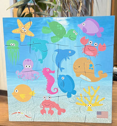 Fun Foam Swim Puzzle for Kids - 3 Sizes and Custom designs available! — view 6