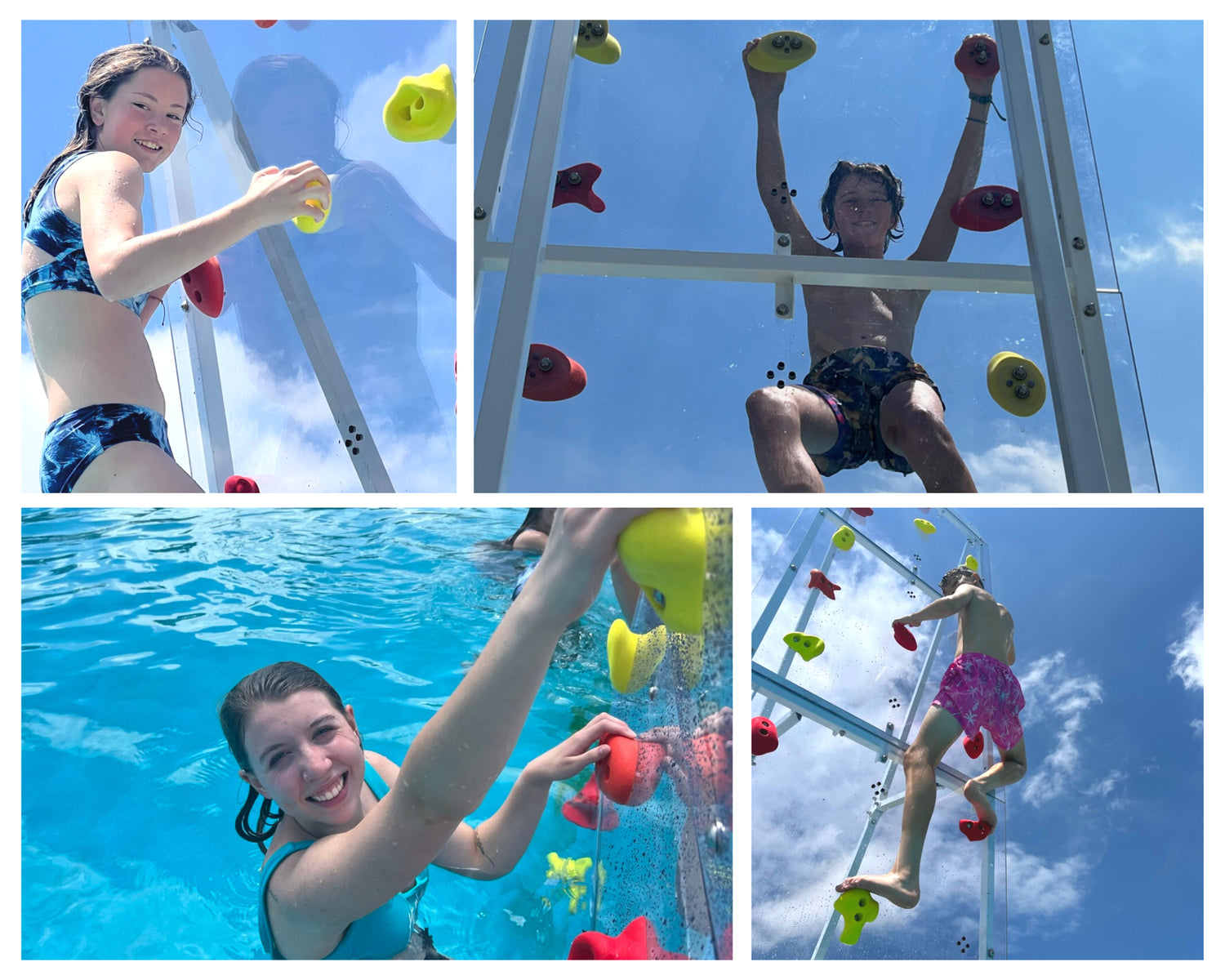 Kersplash® Challenger Pool Climbing Wall