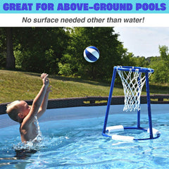 AquaHoop Floating Pool Basketball Game Set - Image 5
