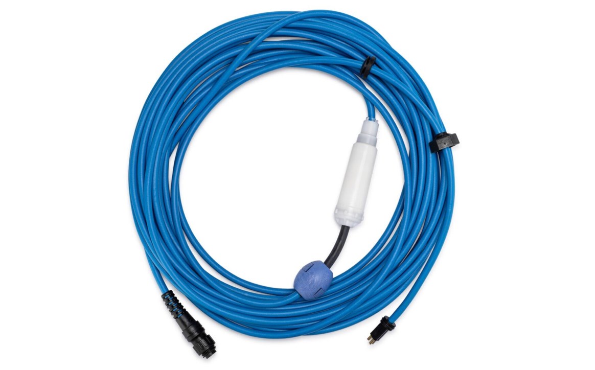 Maytronics 60 ft Blue 3-Wire Cable with Swivel for Dolphin Pool Cleaners