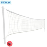 ProVolly Deck-Mounted Pool Volleyball Net (1.5" Post, Anchors NOT Included)