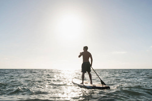 Natural Wood  Stand Up Inflatable Paddle Board - Image 10