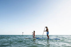 White with Blue  Inflatable SUP - Image 4
