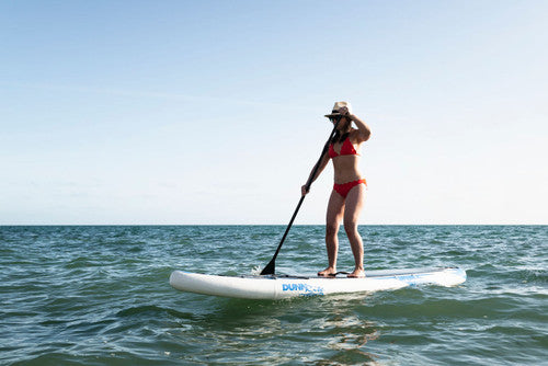 White with Blue  Inflatable SUP - Image 5