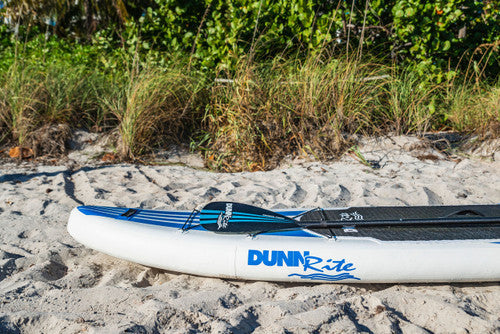 White with Blue  Inflatable SUP - Image 7