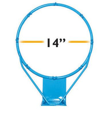 Clear Hoop Jr. Stainless 14 in - RIM900