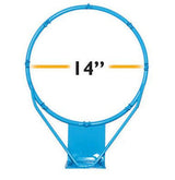 Clear Hoop Jr. Stainless 14 in - RIM900