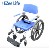 Rehab Shower Commode - Wheelchair Wheels from Aquamentor