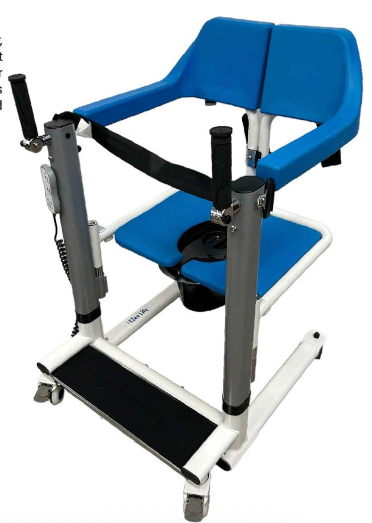 4-in-1 Electric Height Shower Commode Chair 6