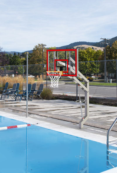Slamma! Poolside Basketball Hoop