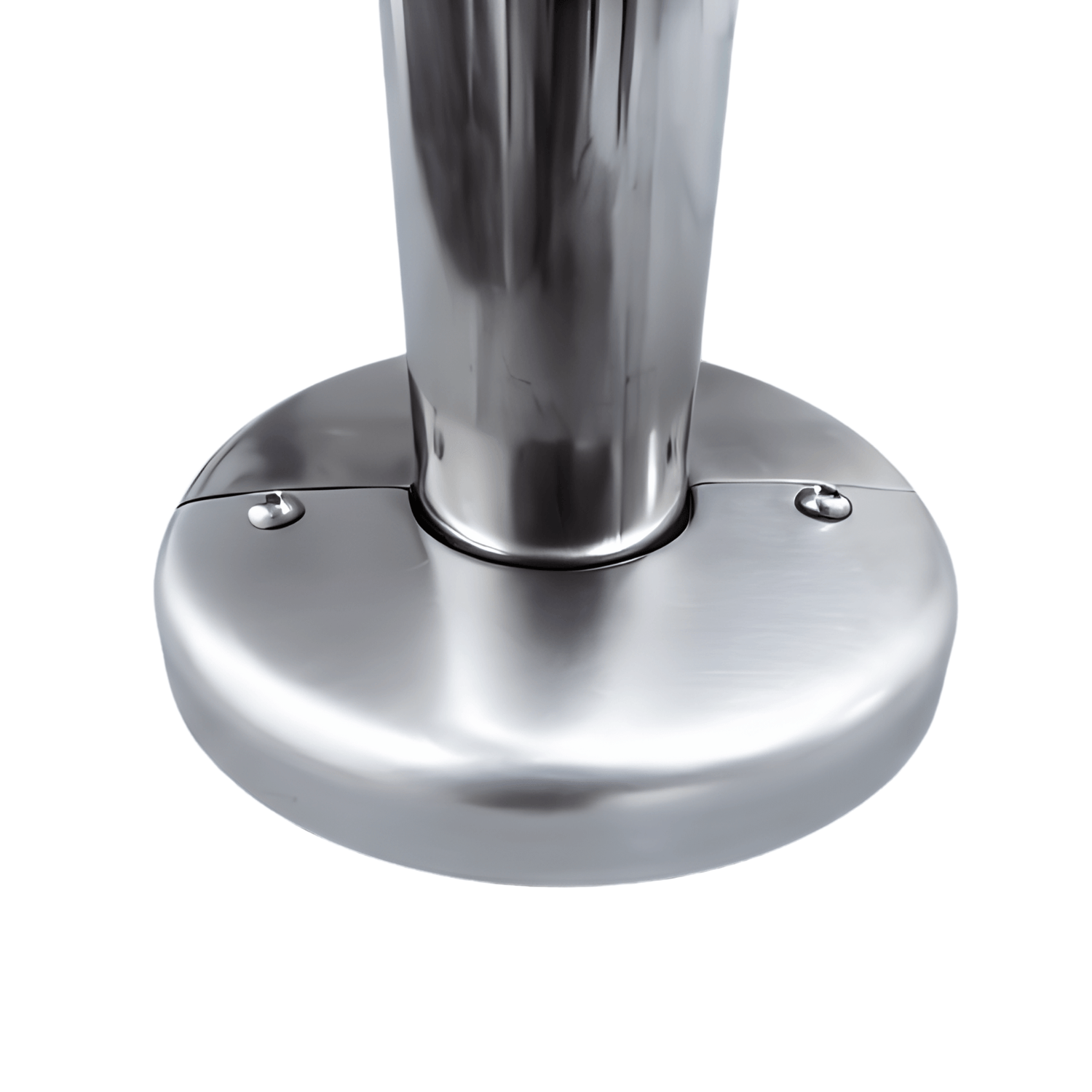 Split Two Piece Escutcheon Plate for Rails