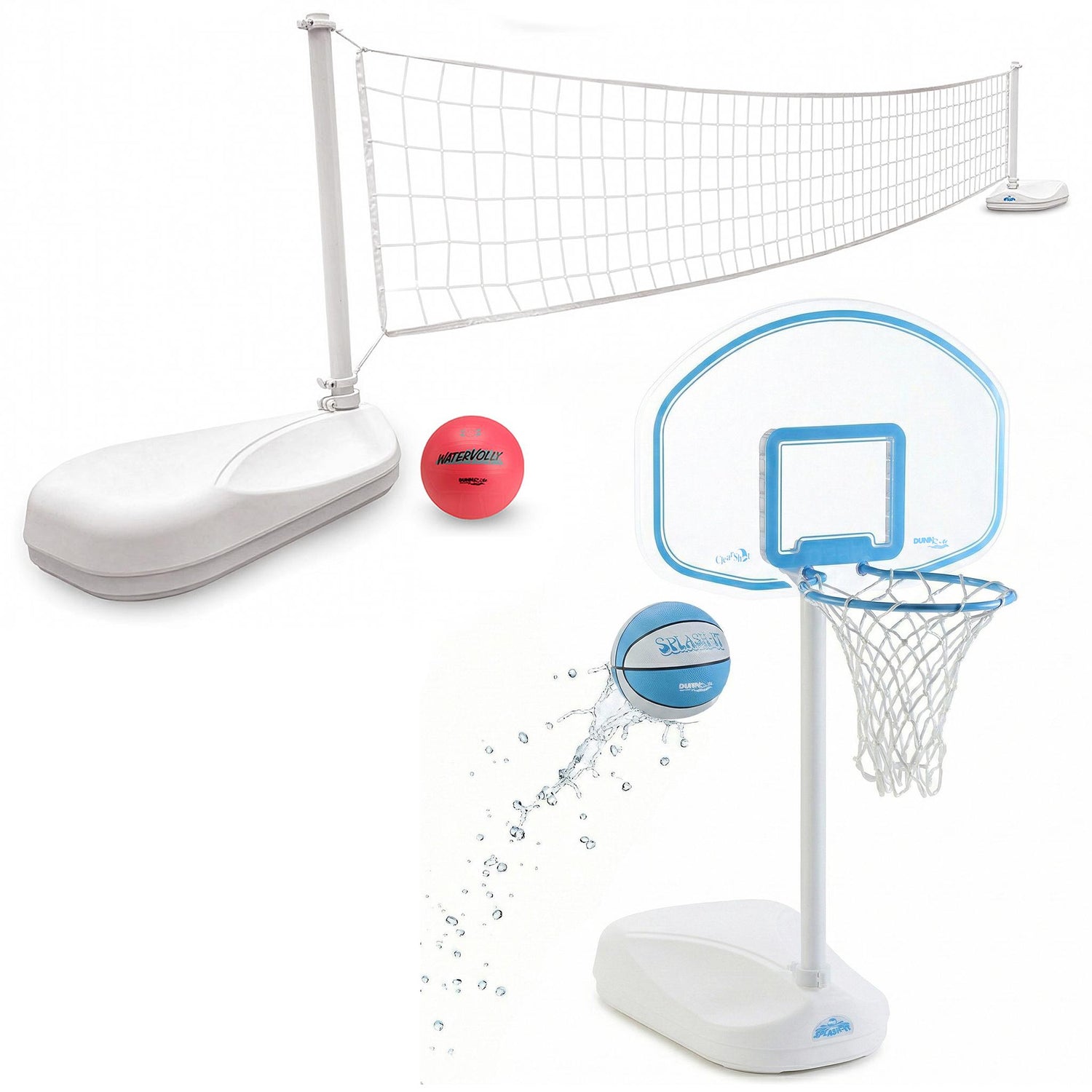 Clear Shot Basketball and Volleyball Combo