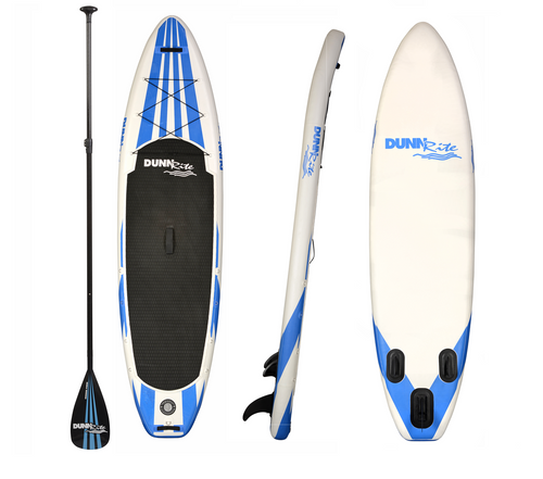 White with Blue  Inflatable SUP - Image 2