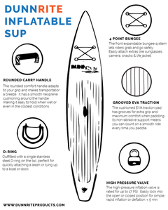 Natural Wood  Stand Up Inflatable Paddle Board - Image 12