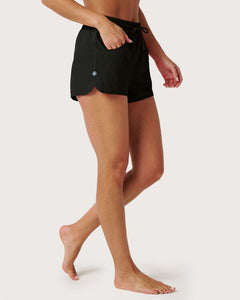 Aloha Sea Stretch™ Short 4" - Black