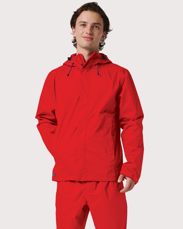 Big River Windbreaker Jacket - Red