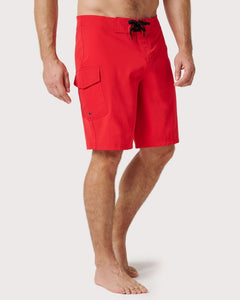 Bondi Boardshort 9" - Red
